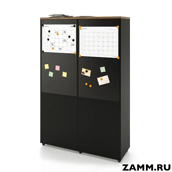 Локер ZAMM (шкаф-купе) 5 полок. На регулируемых опорах 1200 (Ш:1200, Г:414, В:1812) 
