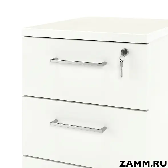 Тумба мобильная ZAMM. 5 ящиков с центральным замком (Ш:410, Г:500, В:958) 